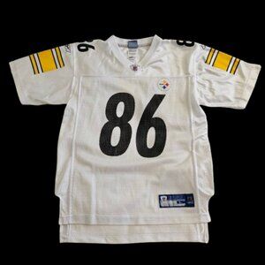 NFL Pittsburgh Steelers Hines Ward White Jersey - Youth Large (14-16)